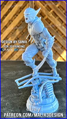 Wolverine resin scale model kit unpainted 3d print