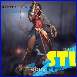 Wonder Woman 1/8 1/6 1/4 3D Print Figure Model Kit Unpainted Unassembled GK