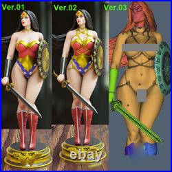 Wonder Woman 3D Print Garage Kit Figure Model Kit Unpainted Unassembled GK