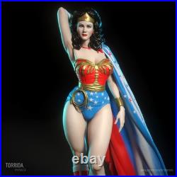 Wonder Woman Fan Art Multi Part Resin 3D Printed Kit Wonder Woman Fan Art Multi Part Resin 3D Printed Kit