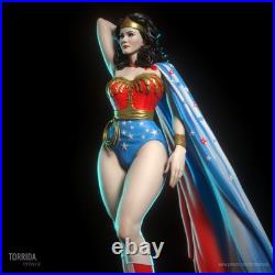 Wonder Woman Fan Art Multi Part Resin 3D Printed Kit