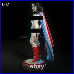 Wonder Woman Retro 1/8 1/6 1/4 3D Print Model Kit Unpainted Unassembled 2 Ver