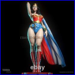 Wonder Woman Retro 1/8 1/6 1/4 3D Print Model Kit Unpainted Unassembled 2 Ver