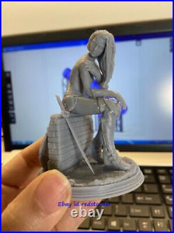 Wonder Woman Sexy 1/4 Statue Resin Model Unpainted 3D Print Unassemble Cast Off