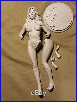 Wonder woman 1/6 scale resin model kit, statue, DC comics