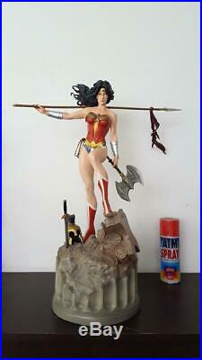 Wonder woman Hobby Resin Model Kit Unpainted Unassambled Figure 1/4 Replica Cast