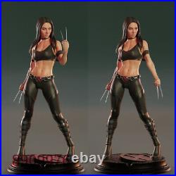 X-23 Marvel 3D Printing Figure Unpainted Model Sculpture GK Blank Kit New Stock