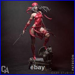 X-MEN Elektra 1/6 figure /statue / Hand painted / 3d print / Handmade