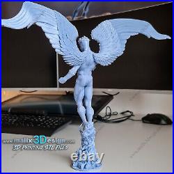 X-Men Angel resin scale model kit unpainted 3d print