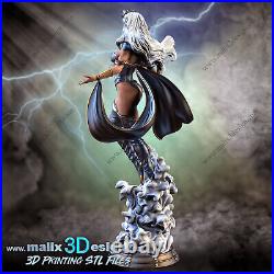 X-Men Storm V1 resin scale model kit unpainted 3d print