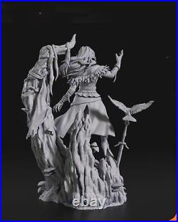 Yennefer The Witcher 3D Printed 12K Figure Statue Resin Model Kit Unassembled