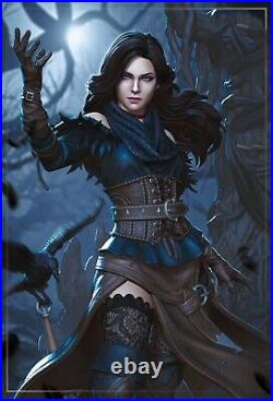 Yennefer The Witcher 3D Printed 12K Figure Statue Resin Model Kit Unassembled