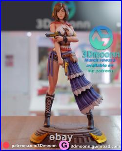 Yuna Final Fantasy Fan Art Kit 18 Scale (9 inch) 3Dmoonn