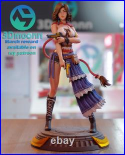 Yuna Final Fantasy Fan Art Kit 18 Scale (9 inch) 3Dmoonn