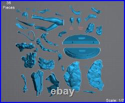 Zani 3D Printed Figure Collectible Art Piece Painted